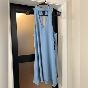 Lulu's Swing Dress Size Medium- light blue
